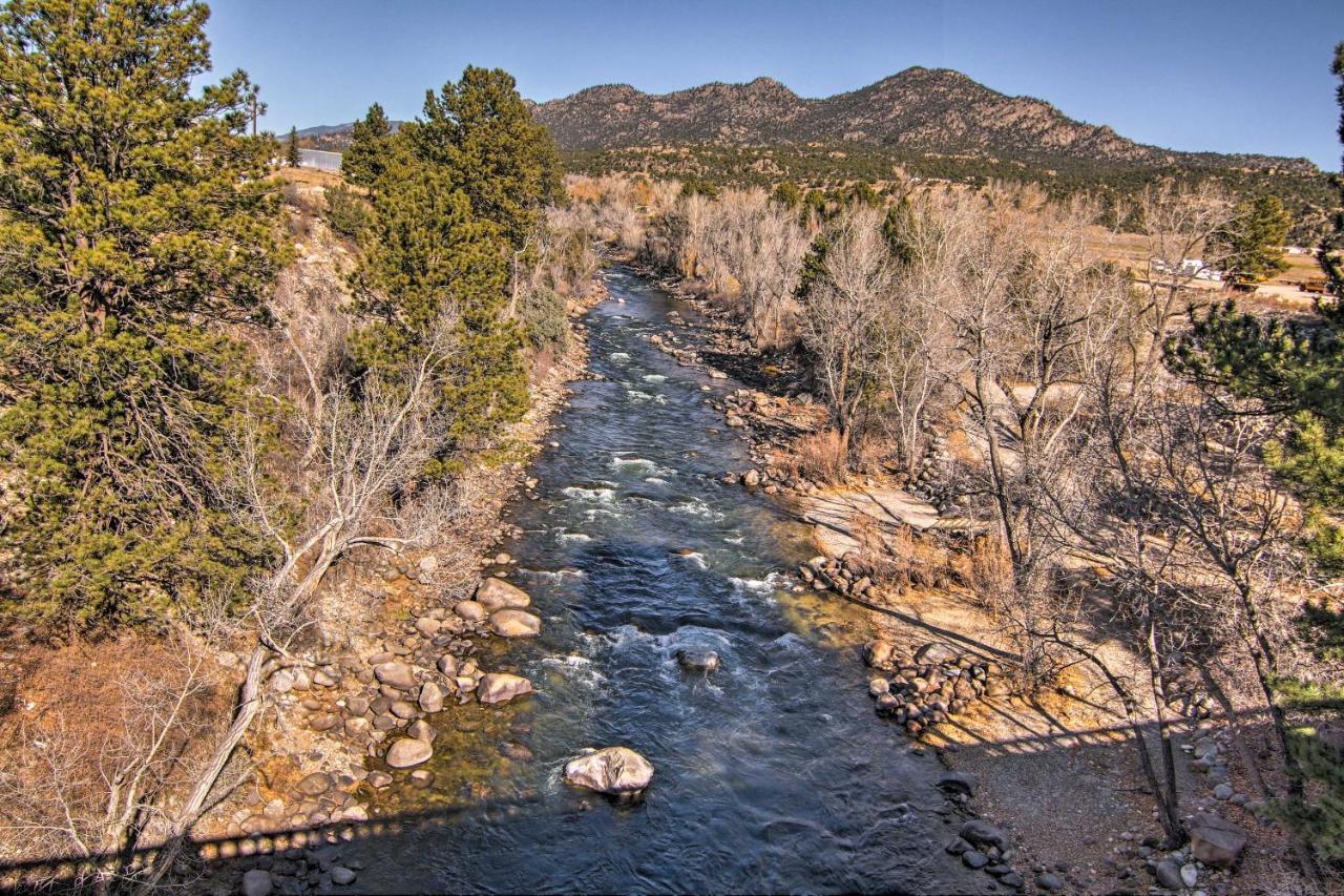 Cozy Colorado Cabin With Deck, Grill And River Access! Buena Vista Bagian luar foto